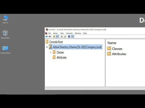 Interview Question How To Extend Active Directory Schema Partition On Domain Controller Server 2022