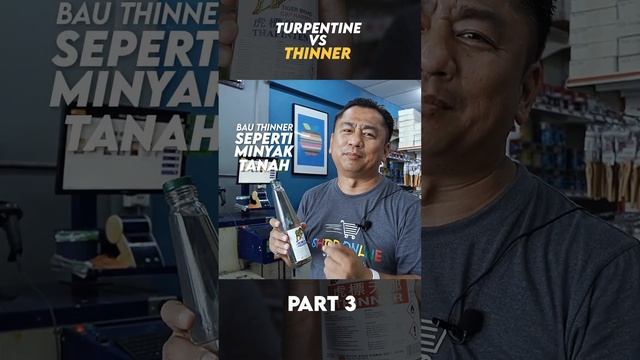 Turpentine Vs Thinner | Mana Satu Yang Sesuai Untuk Cat Minyak? Part 3/3 смотреть онлайн