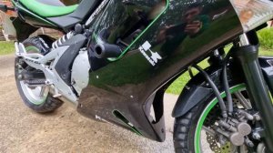 KAWASAKI ER6F 2007 walkaround and exhaust sound
