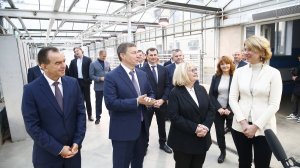 Лут и Кондратьев посетили центр зерна им. Лукьяненко в Краснодаре