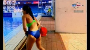 Yulia Koltunova diving compilation