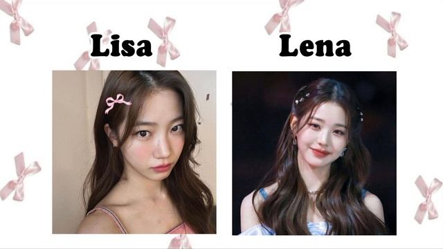 LISA OR LENA "KPOP IDOLS" (𐙚Ⳡⲉⲉⲏⲕⲁ𐙚🕸️)