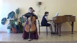 Георг Гольтерман, Каприччио  Исполняет Александра Вихрева