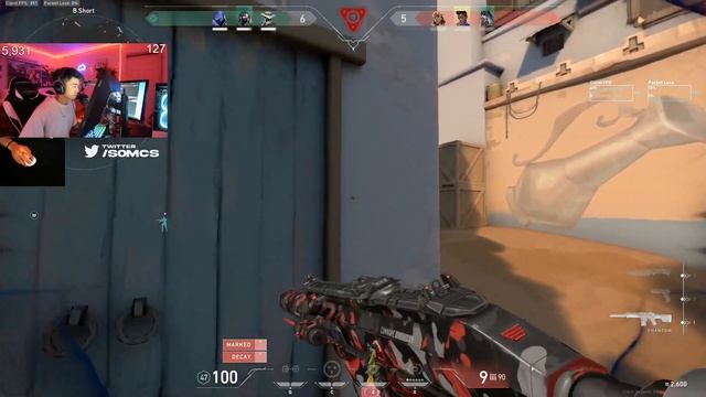 NRG s0m plays Cypher on Bind | Valorant Pro Gameplay смотреть онлайн