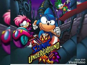 Sonic Underground ( песня в начале)