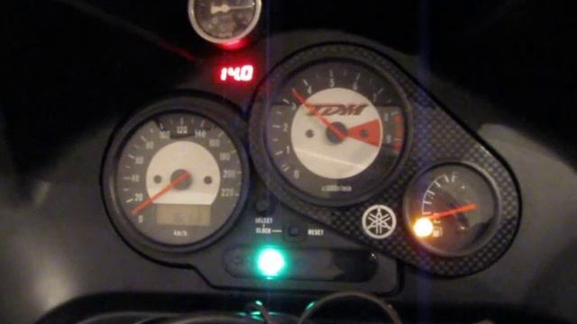 манометр + вольтметр на Yamaha TDM850 (2) смотреть онлайн