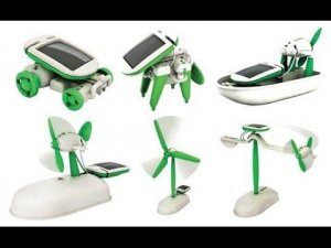 конструктор: вентилятор на солнечных батареях