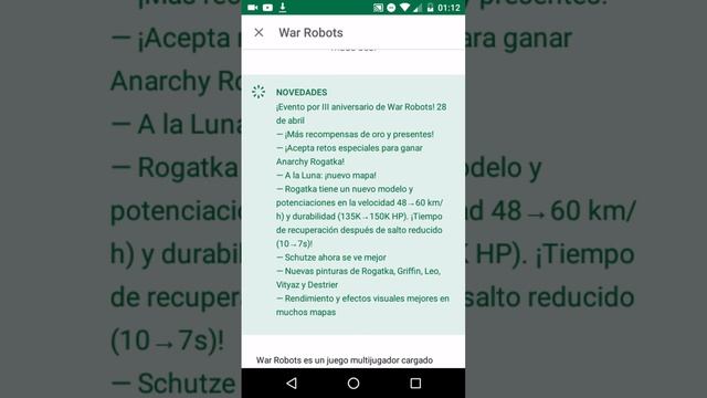 War Robots | Actualización 2.8.0 смотреть онлайн