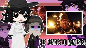 Resident Evil 8 reacts to Re3 Nemesis! | Gacha Club | My AU