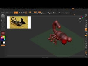 Zbrush/Строим каркасы моделей//Zsphere