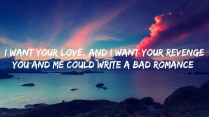 Lady Gaga - Bad Romance (Lyrics)