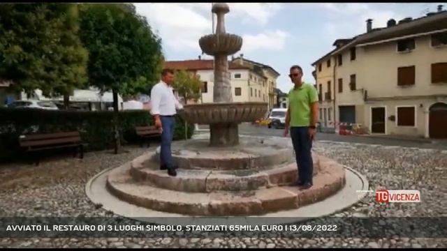 AVVIATO IL RESTAURO DI 3 LUOGHI SIMBOLO, STANZIATI 65MILA EURO | 13/08/2022 смотреть онлайн