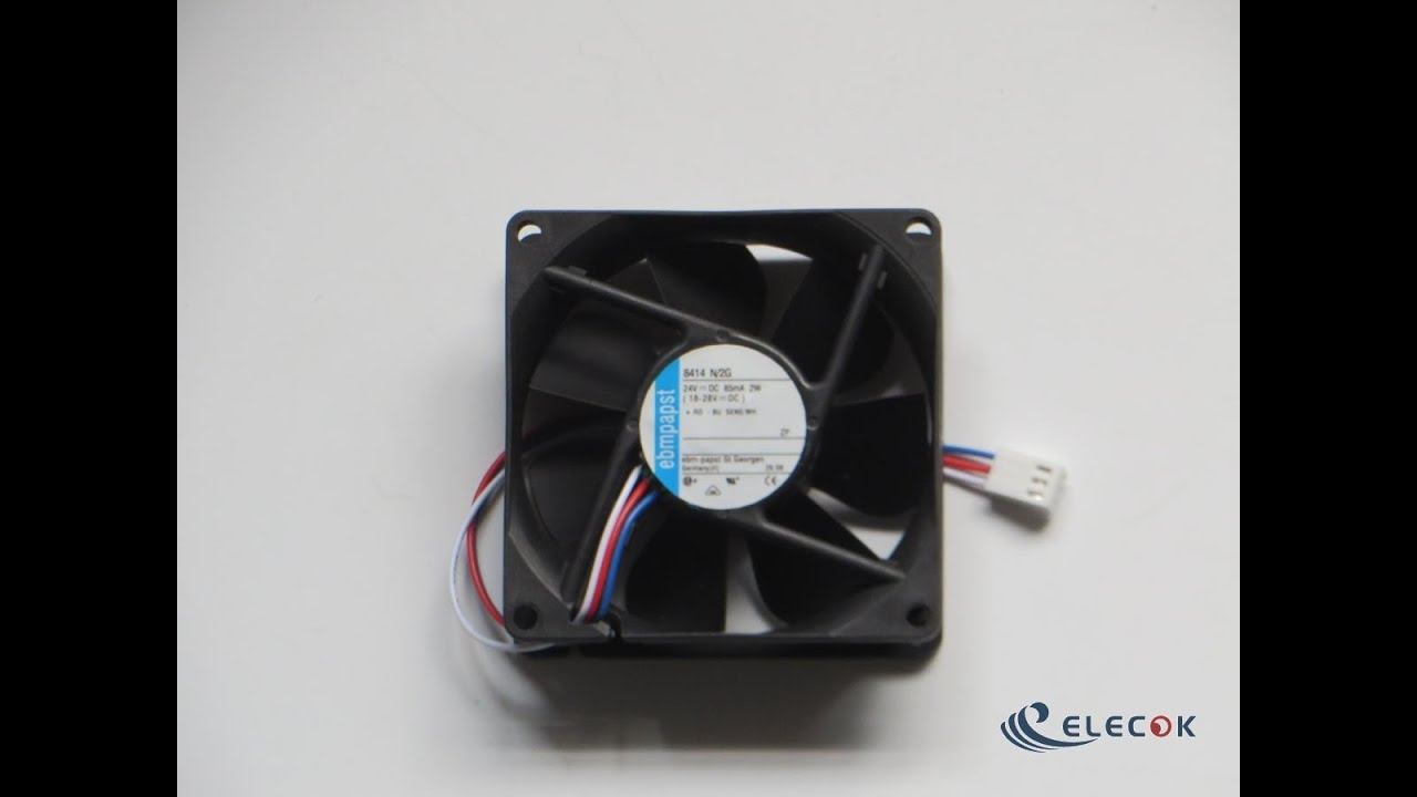 8414N/2G 24V 85mA 2W 3wires Cooling Fan смотреть онлайн