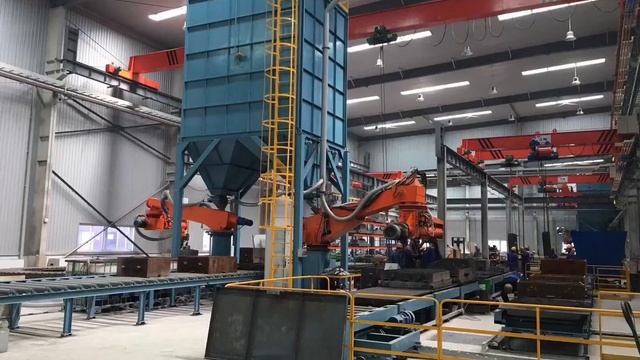 Процесс литейного производства без выпекания смолы и песка