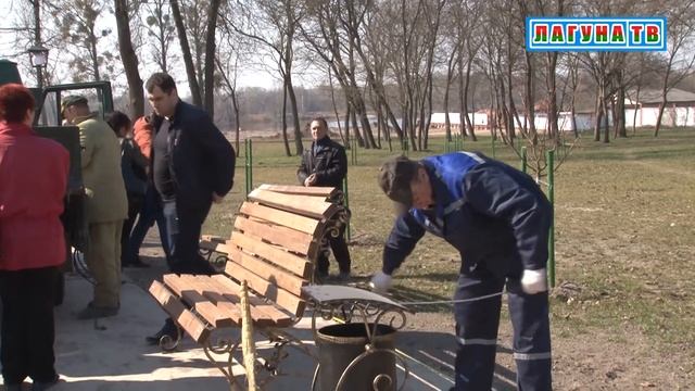 Акция Именная скамейка
