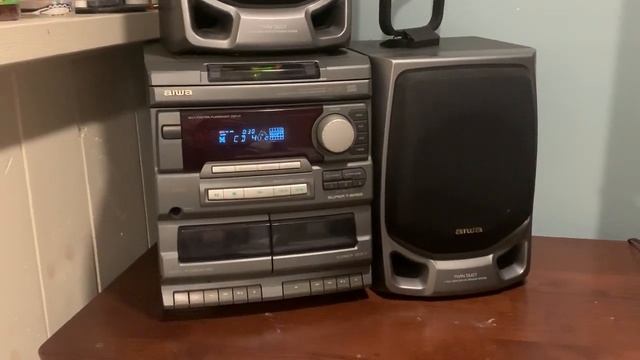 Shakira CD Skips...Return of the old school Aiwa stereo