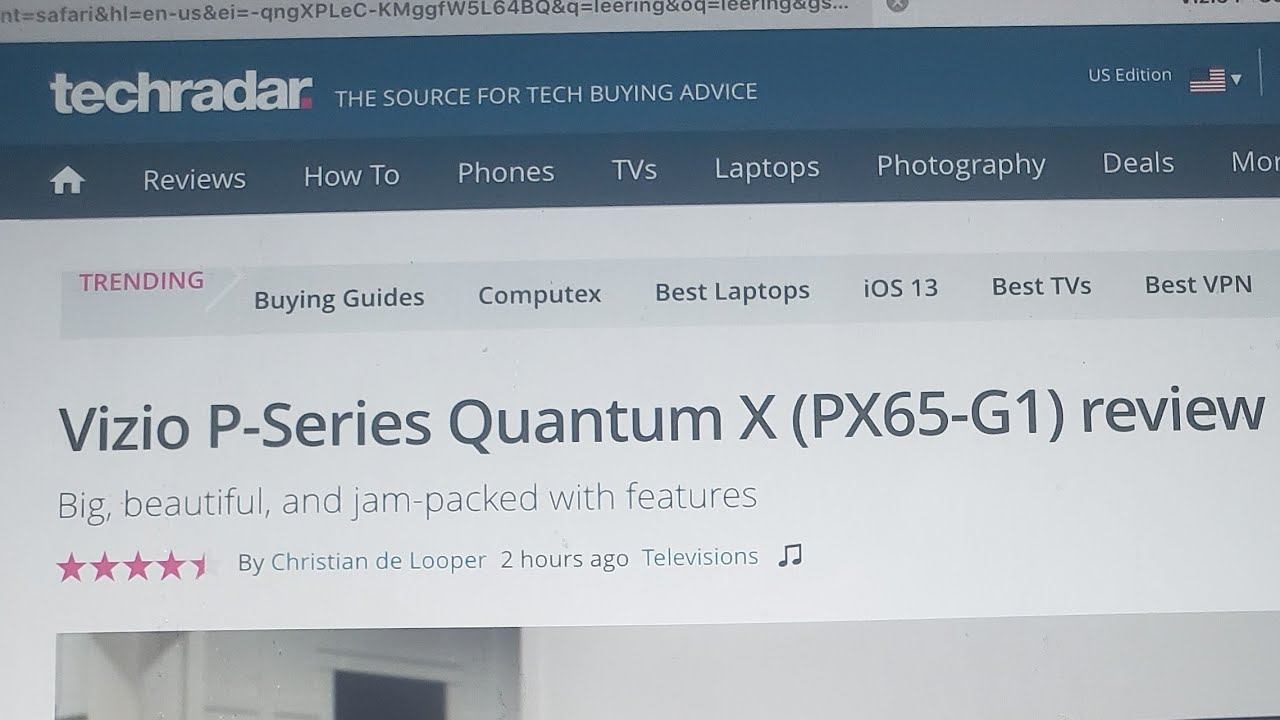VIZIO QUANTUM X PSERIES TECHRADAR'S REVIEW IS UP! CHECK IT OUT смотреть онлайн