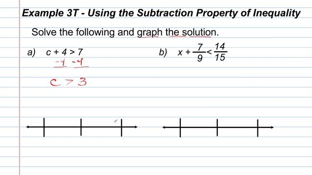 Solving Inequalities with Addition and Subtraction | Algebra 1 How to Help