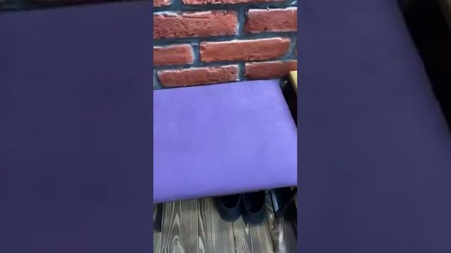 Банкетка v2 искусственный велюр фиолетового цвета краткий обзор смотреть онлайн