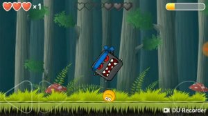 Колобок vs босса ниндзя квадрата