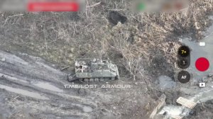 В Курской области российские военные подбили бельгийский БТР