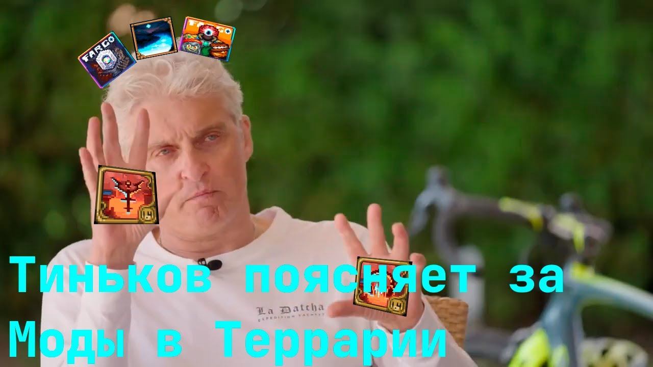 Тиньков поясняет за Моды в Террарии