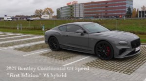 Bentley Continental GT Speed First Edition  [ V8 hybrid 771 bhp ] | POV Test Drive