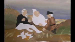 Андрей Усачёв "Охотники на привале" Василия Перова