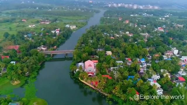 Kochi city 4k drone view | The Queen of Arabian Sea | Explore Kochi | Explore The World