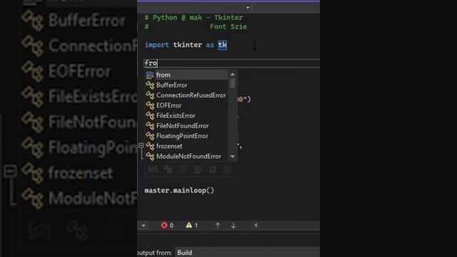 Python Tkinter Label Font Size #programming#python #ezsnippet  #pythontricks #viral
