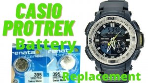 how to change a battery Casio Protrek PRG-280 Battery Replacement #watchservicebd