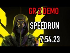 Ghostrunner 2 Demo - Speedrun PB 7:54.23