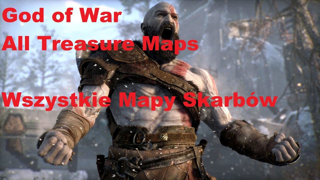 God of War All Treasure Maps Wszystkie Mapy Skarbów смотреть онлайн
