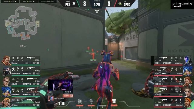 OpTic Gaming x PAPER REX (Mapa 3: Fracture) | VALORANT Masters Copenhagen: Playoffs смотреть онлайн