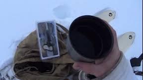 Волк прошёл рядом с деревней, обход угодий, охота на лису.