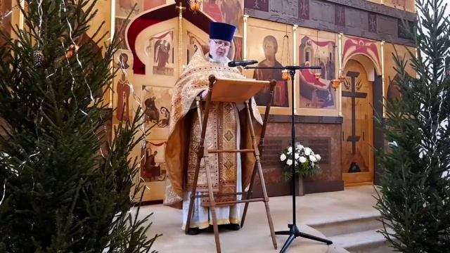 Неделя 28-я по Пятидесятнице, святых отец. Проповедь иерея Алексия Прошакова смотреть онлайн