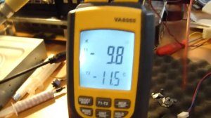 Thermocouple comparison in LN2.