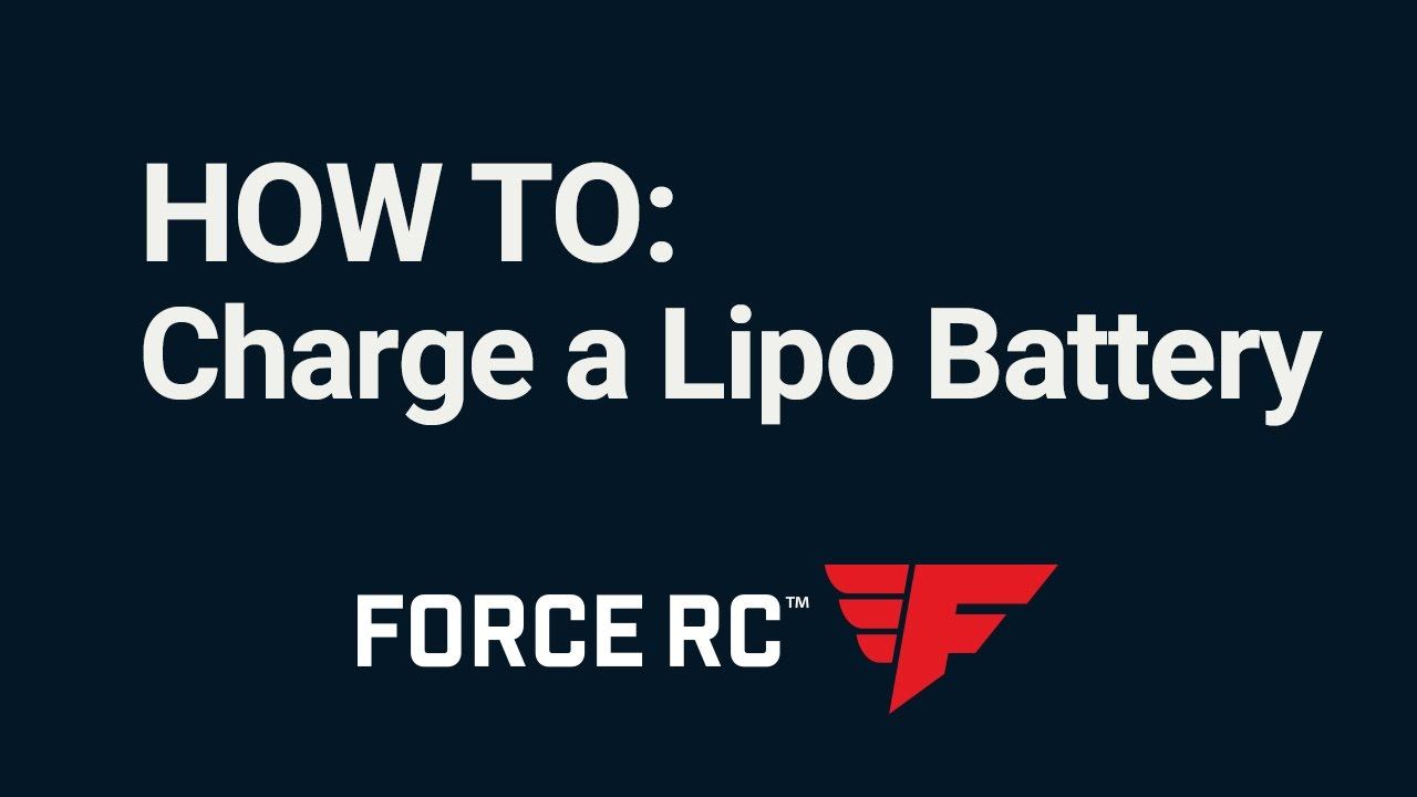 Force RC - How to: Charge a Lipo Battery - 4 Button Kinexsis Charger смотреть онлайн