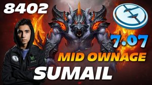 SumaiL Ursa MID OWNAGE - 8402 MMR - Dota 2 Patch 7.07