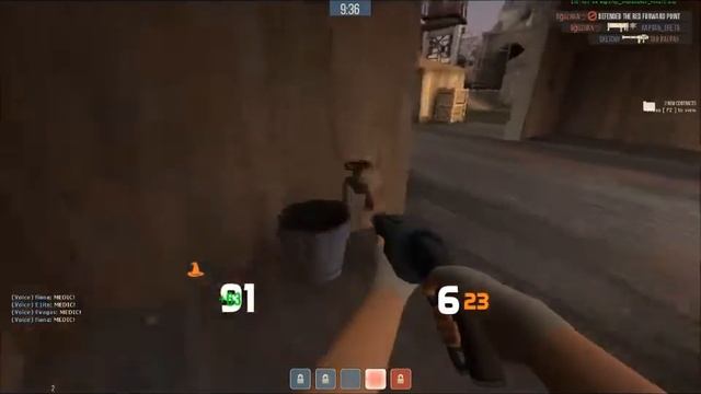 Tf2 Competitive 6v6 Snakewater Lobby Scout POV смотреть онлайн