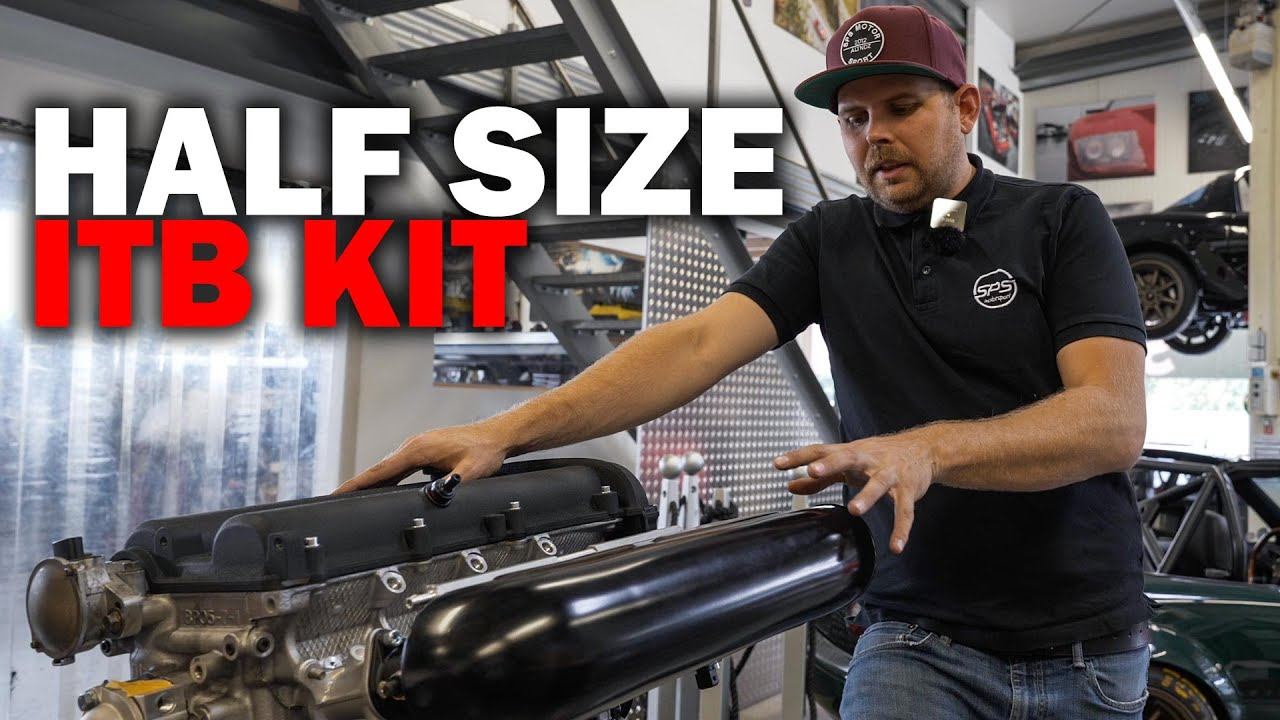 ITB kit with half size radiator looks good - SPS Motorsport смотреть онлайн