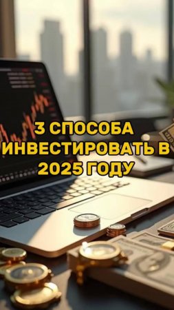 3 СПОСОБА ИНВЕСТИРОВАТЬ в 2025 году