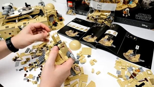 2020 Lego Mos Eisley Cantina 75290 live build (pt5 - bags 17-18) смотреть онлайн