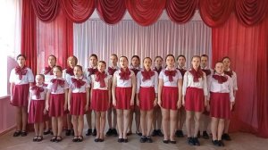 Хор "Созвучие", р.н.п. "Как пошли наши  подружки", СОШ №43