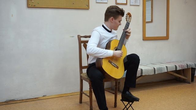 Виталий Харисов - Романтическая соната (исп.Глеб Соколов) смотреть онлайн