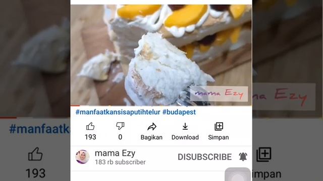 aduk putih telur dan maizena#short смотреть онлайн