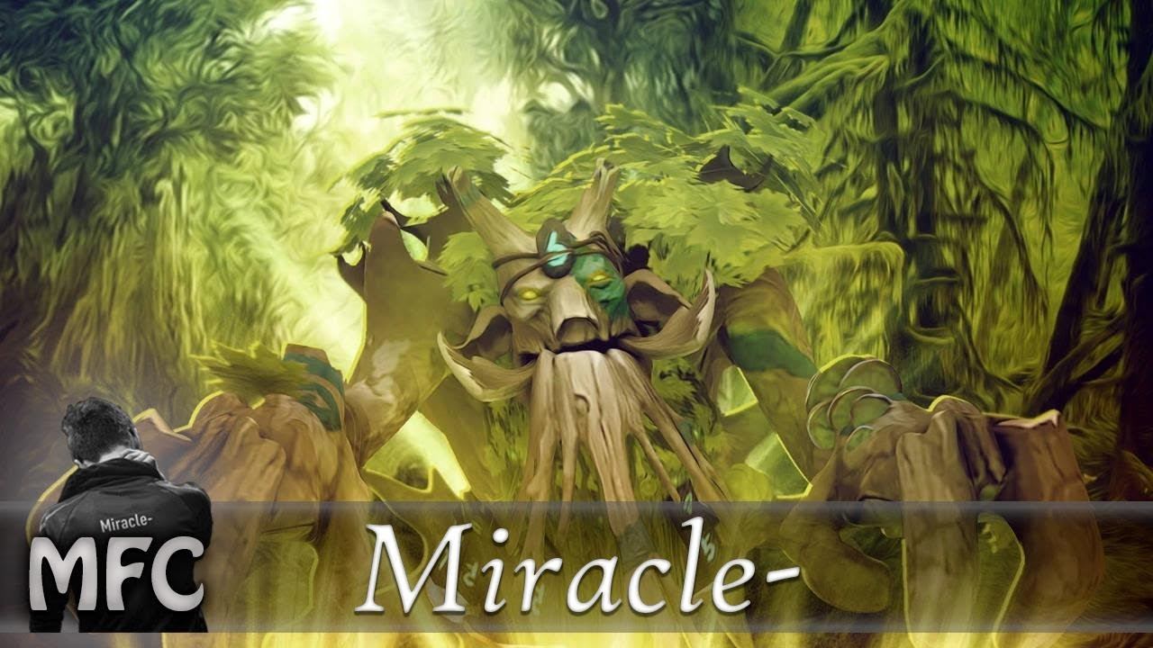 Miracle- Treant Protector Gameplay - Ranked Match - Dota 2. смотреть онлайн