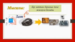 7  -сынып .  Химия пәні . Заттар және олардың қасиеттері
