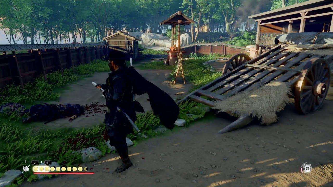 Ghost of Tsushima - Traveler's Rest Inn (Outpost Liberation - Brutal Combat - No Damage - New Game+ смотреть онлайн