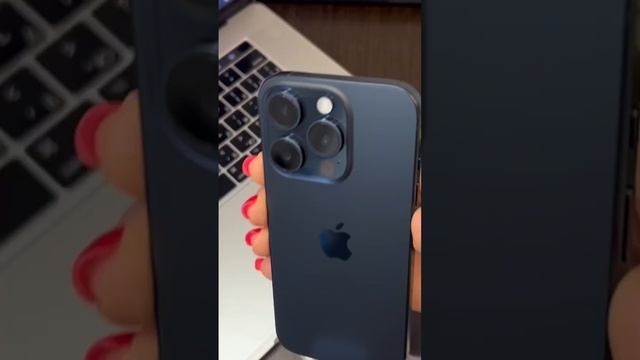 Горячая новиночка - iPhone 15 Pro Синий титан на 512 Гб